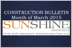 Sunshine Residences-Construction Bulletin