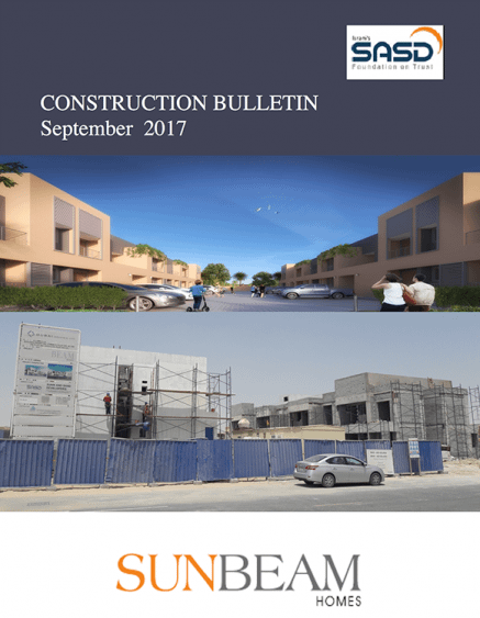 Sunbeam homes, Construction Bulletin
