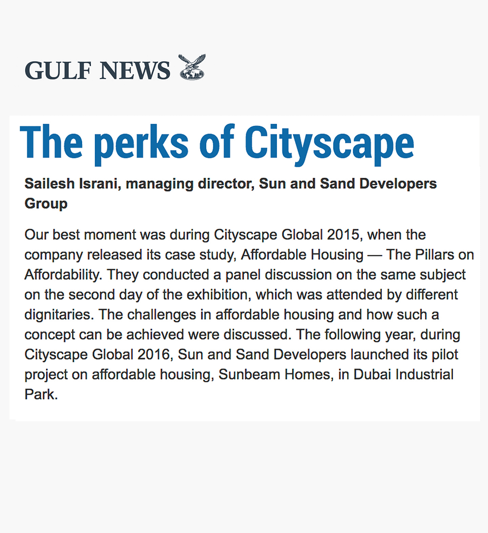 City Scape Global - 2016